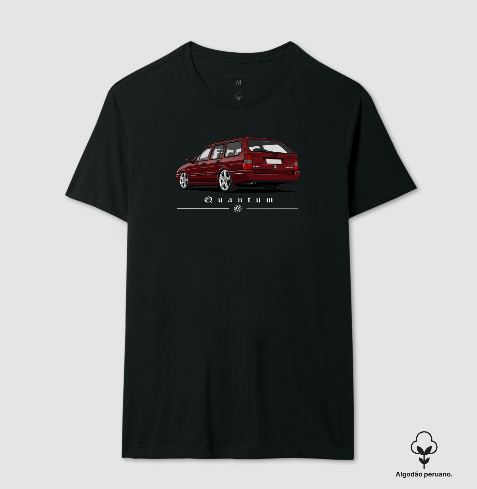 Camiseta em algodão peruano Santana Quantum - Imagem 5