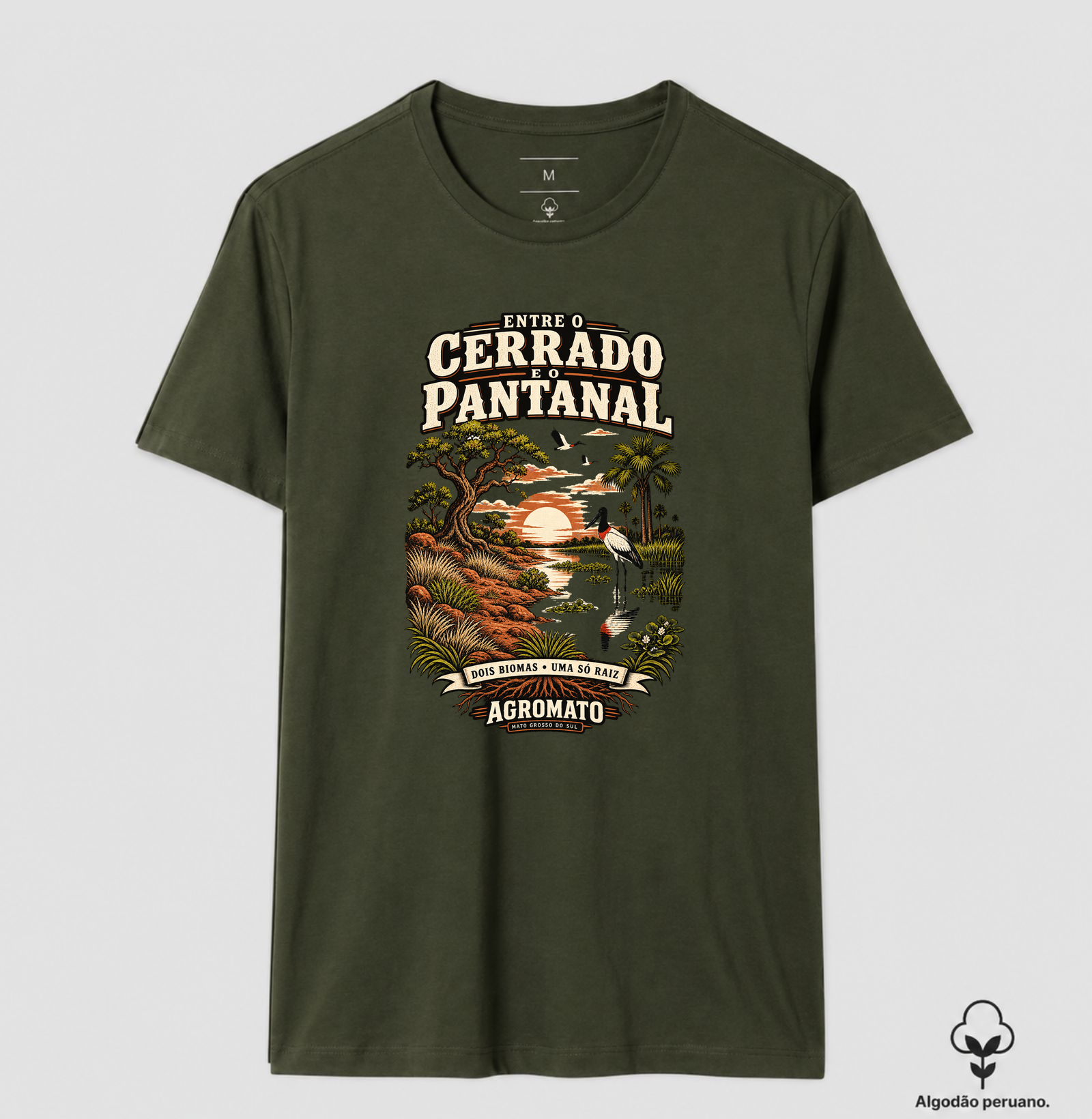 Camiseta Entre o Cerrado e o Pantanal - Imagem 6
