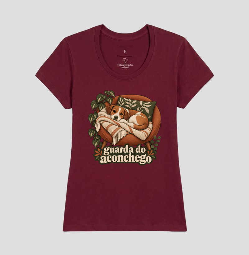 Camiseta Cachorro Aconchego "guarda do aconchego" | Pelo & Pano - Imagem 19