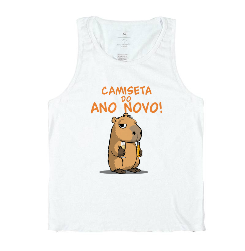 Camiseta Capivara Ano Novo - Imagem 2