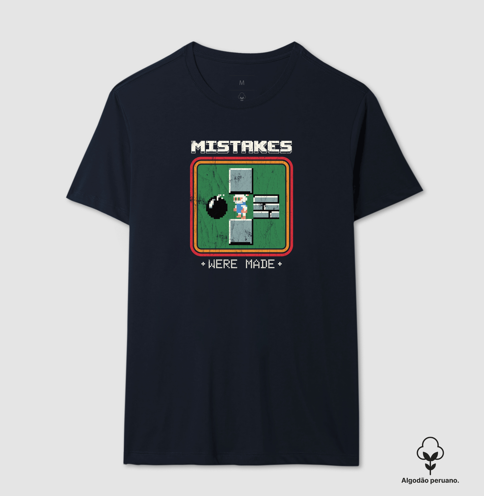 Camiseta Algodão Peruano Erros Cometidos - Imagem 4