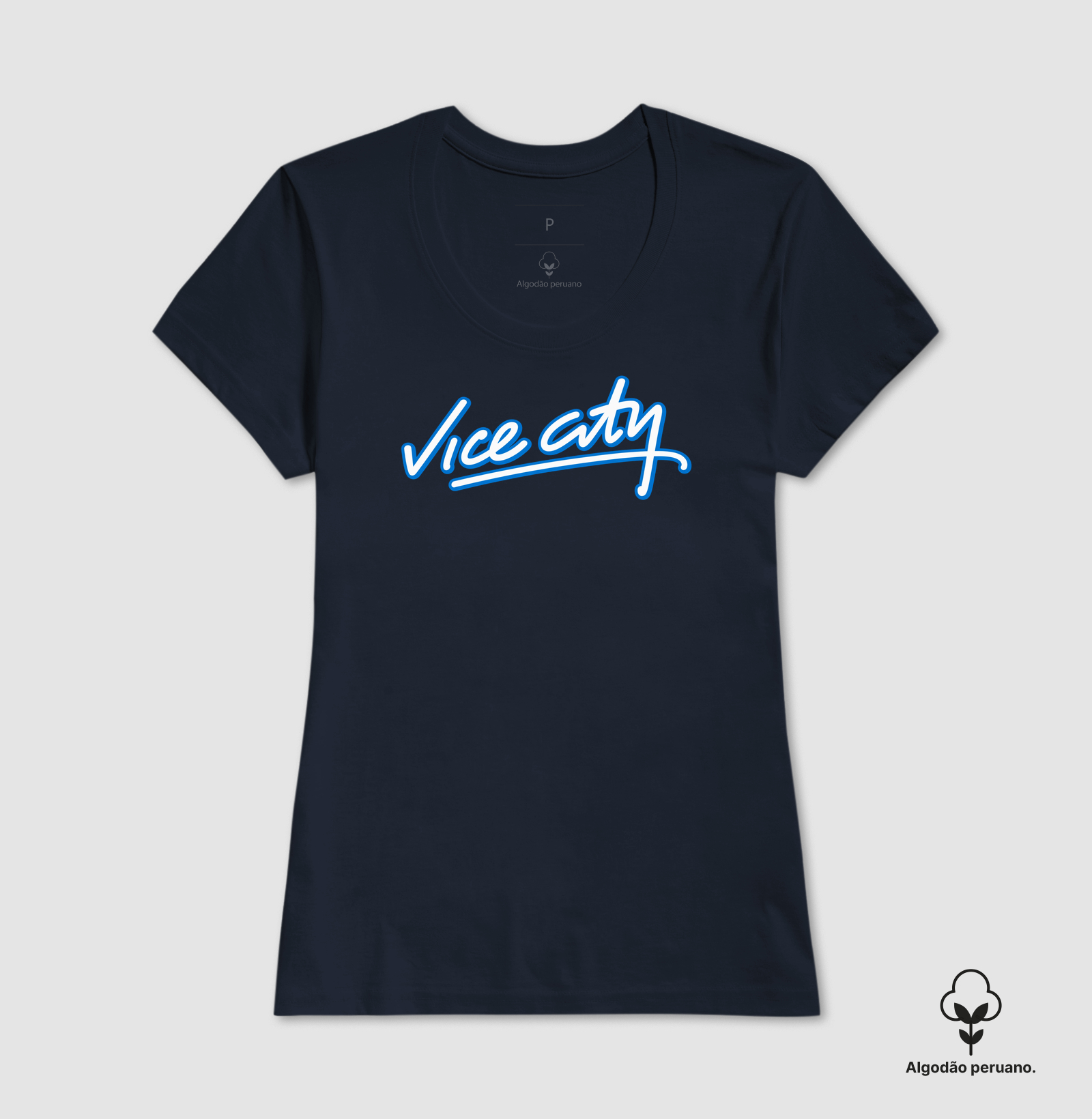Algodão Peruano Vice City - Logo - Imagem 9