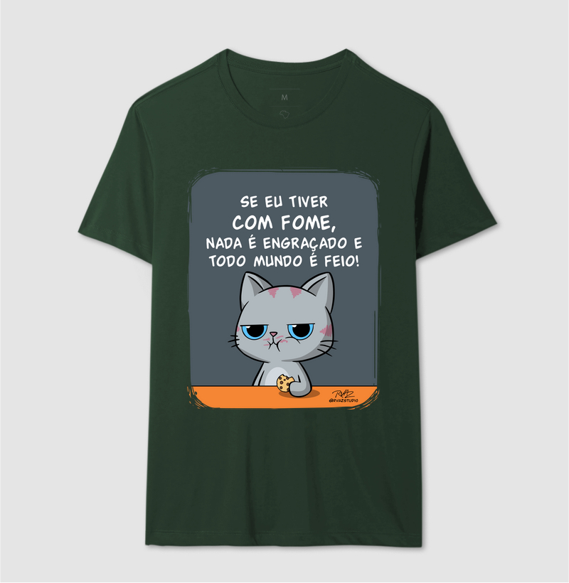 Camiseta Gato Sincero Fome - Imagem 12
