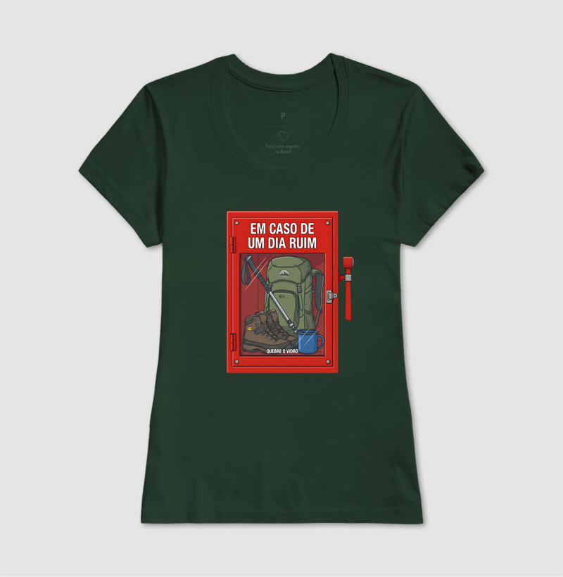 Camiseta Alma Outdoor | Em Caso de Dia Ruim Trilha - Imagem 11
