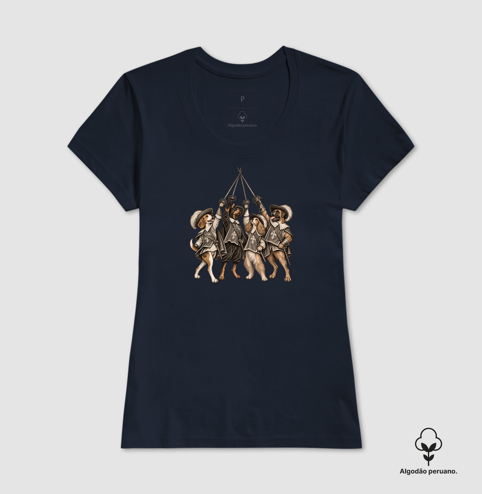 Camiseta D'Artagnan e os Três Mosqueteiros - Imagem 6