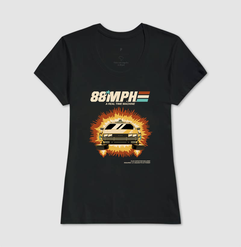 Camiseta  A Real Time Machine_w - Imagem 3