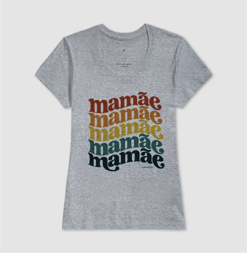 Camiseta Mamãe Retrô - Imagem 5