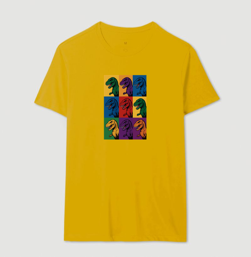 Camiseta Dino Pop T-Rex - Imagem 16