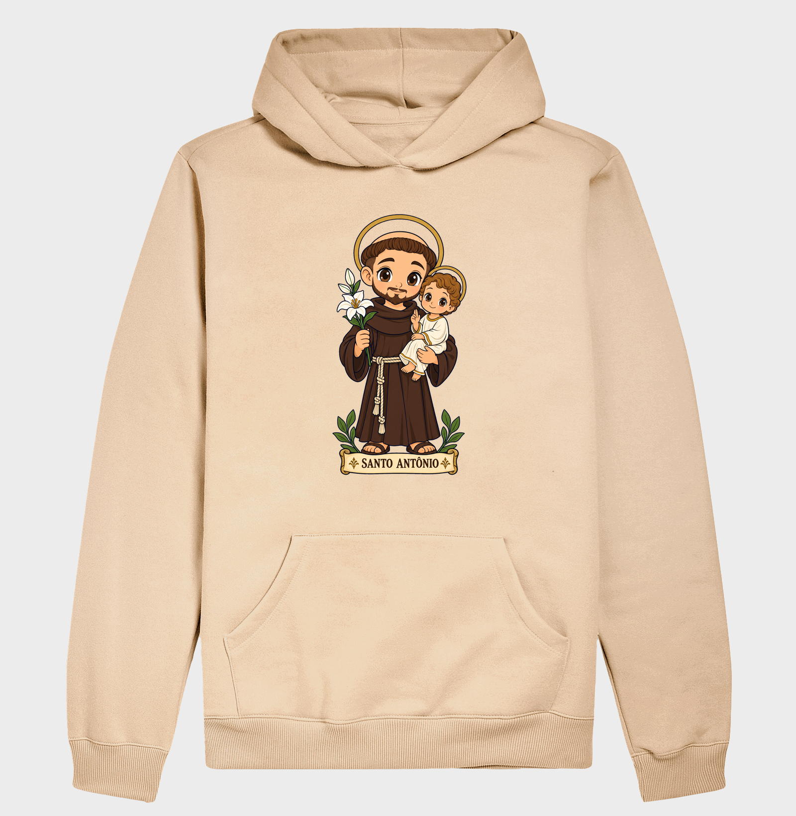 Santo Antonio estilo chibi - Imagem 5