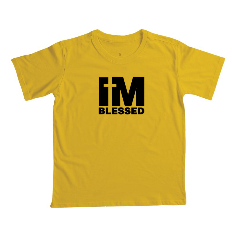 Camiseta Infantil I'm Blessed - Imagem 8