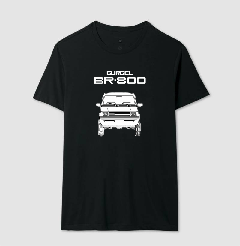 Camiseta Gurgel BR-800 | Escura | AMMAR - Imagem 2