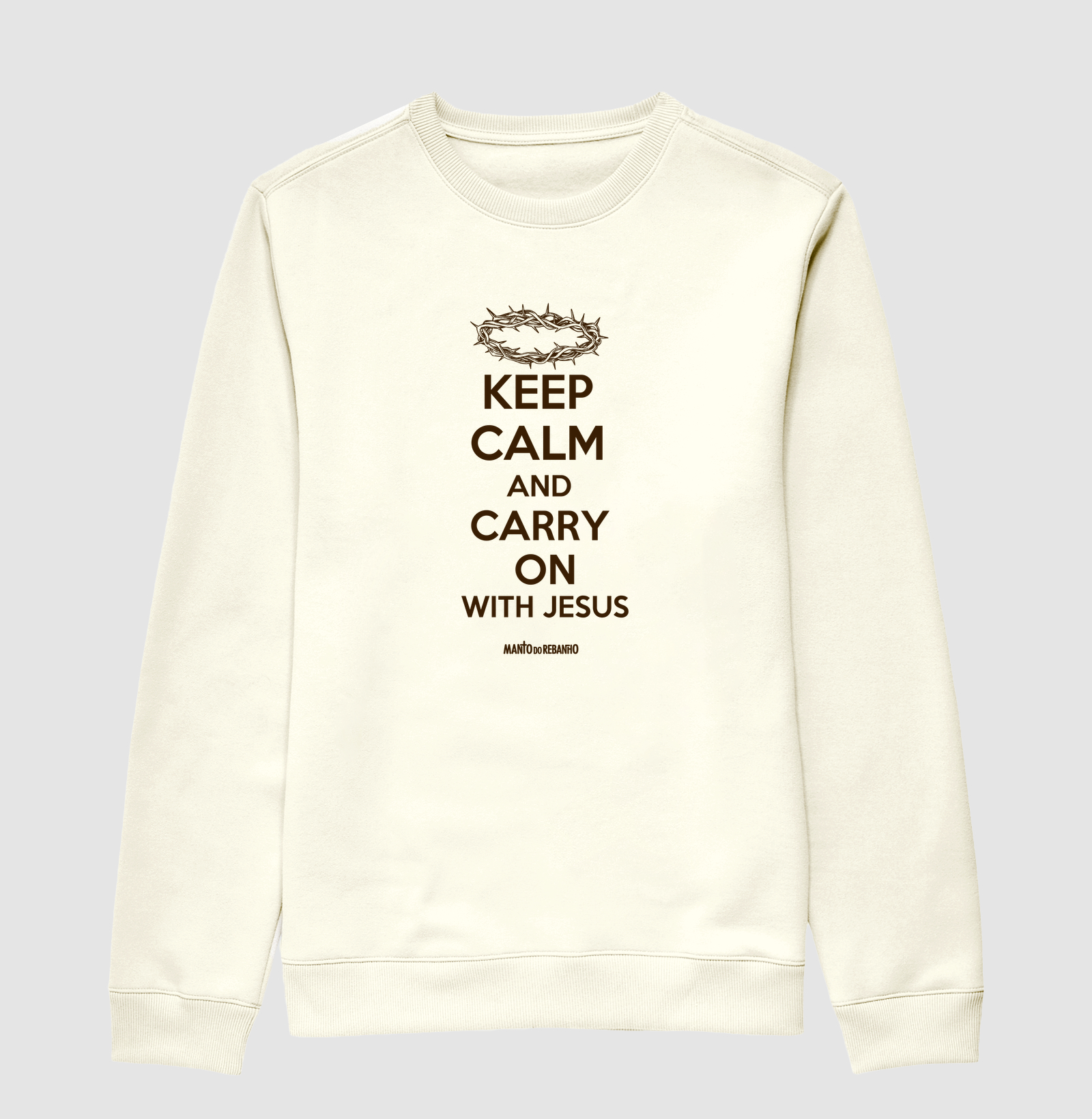 KEEP CALM AND CARRY ON - WITH JESUS - Imagem 2