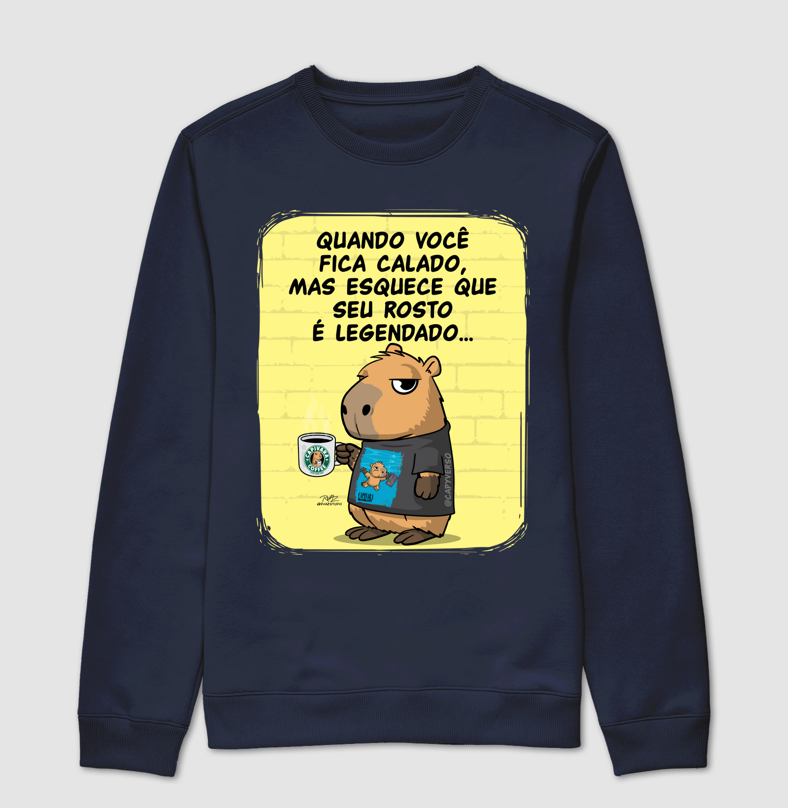 Camiseta Capivara Legendado - Imagem 5