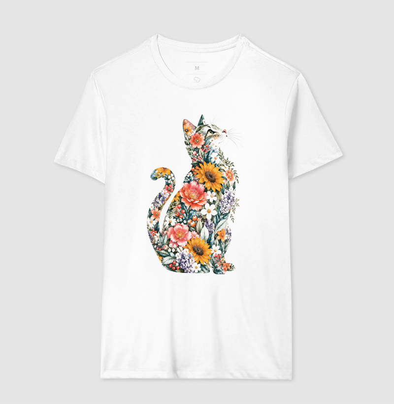 gato floral - Imagem 2