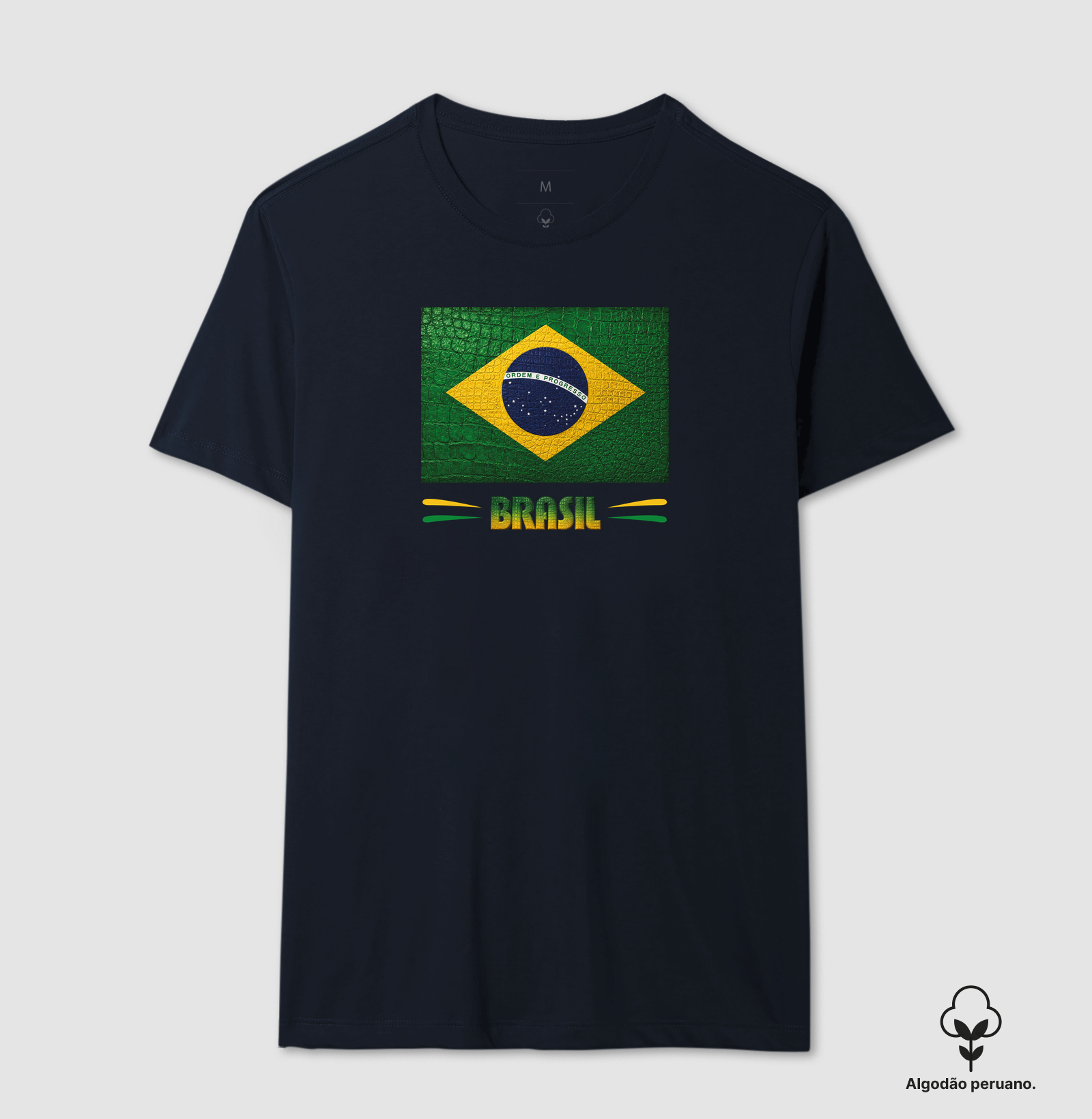 Camiseta Bandeira do BR estilizada (Masculina e Feminina) - Imagem 7