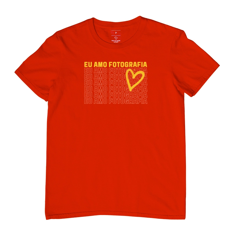 Camiseta eu amo fotografia - Imagem 9