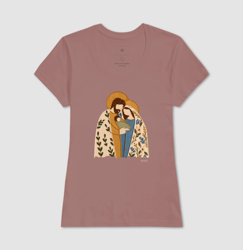 Sagrada Família estilo bordado  - Imagem 17