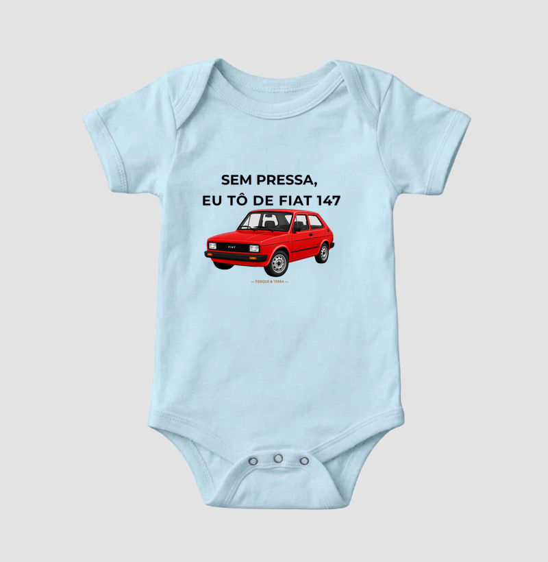 Sem pressa, eu tô de Fiat 147 - vermelho - Imagem 4