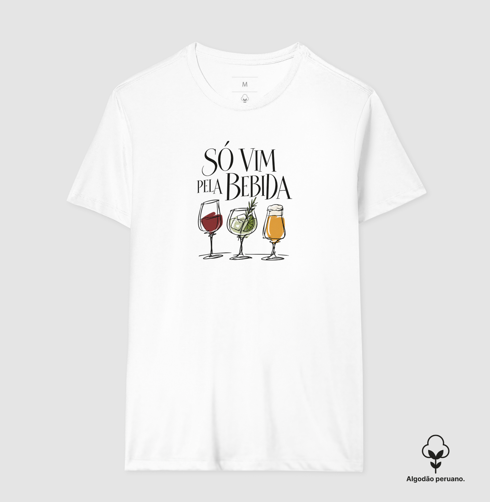 Só vim pela bebida - feminino - Imagem 3