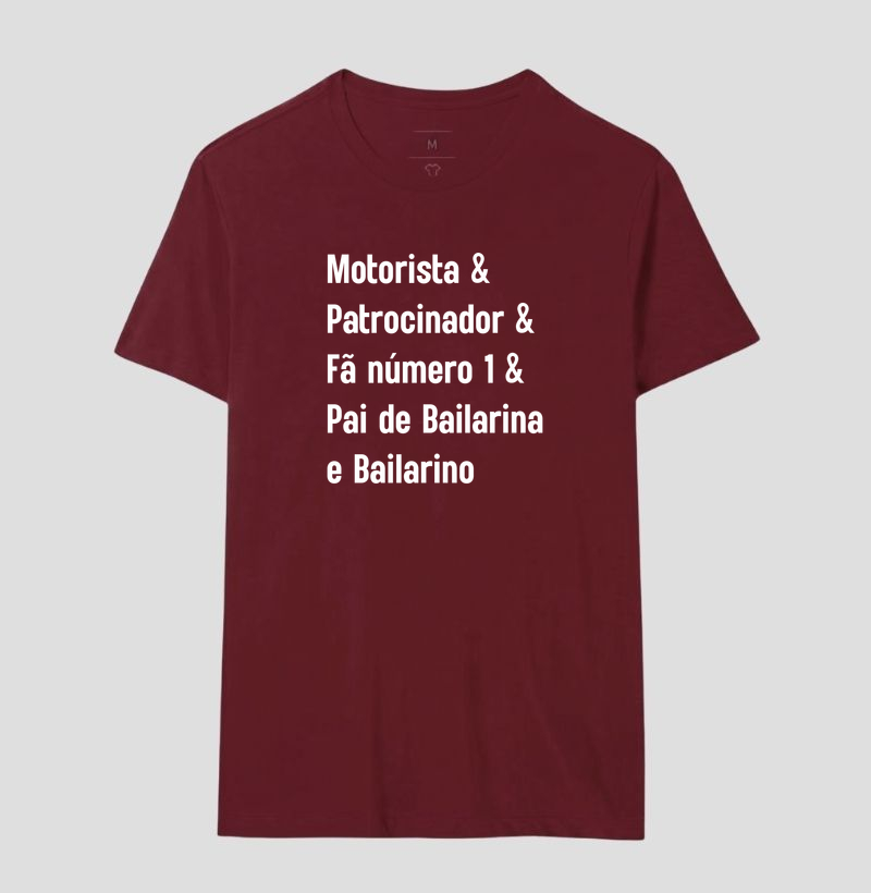 Motorista & Patrocinador & Fã Número 1 & Pai de Bailarina e Bailarino - Imagem 18