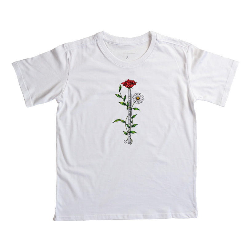 Flauta Transversal e Flores - Imagem 3
