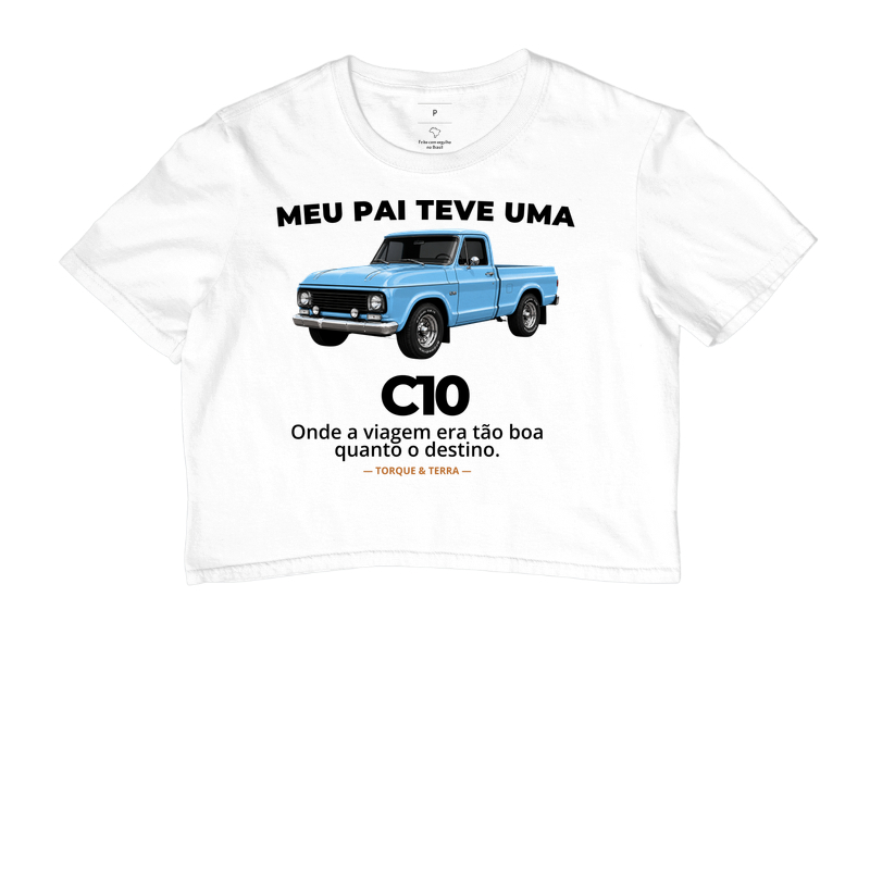 Meu pai teve uma - C10 - azul - Imagem 3