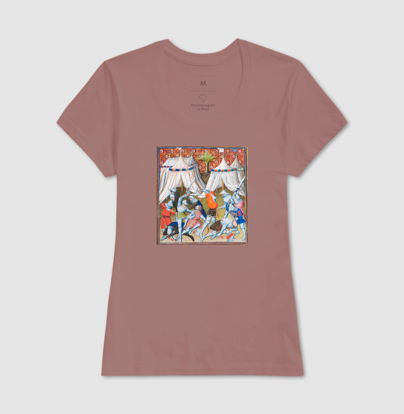 Camiseta A Noite das Lâminas – Conflito Medieval em Campo - Imagem 20