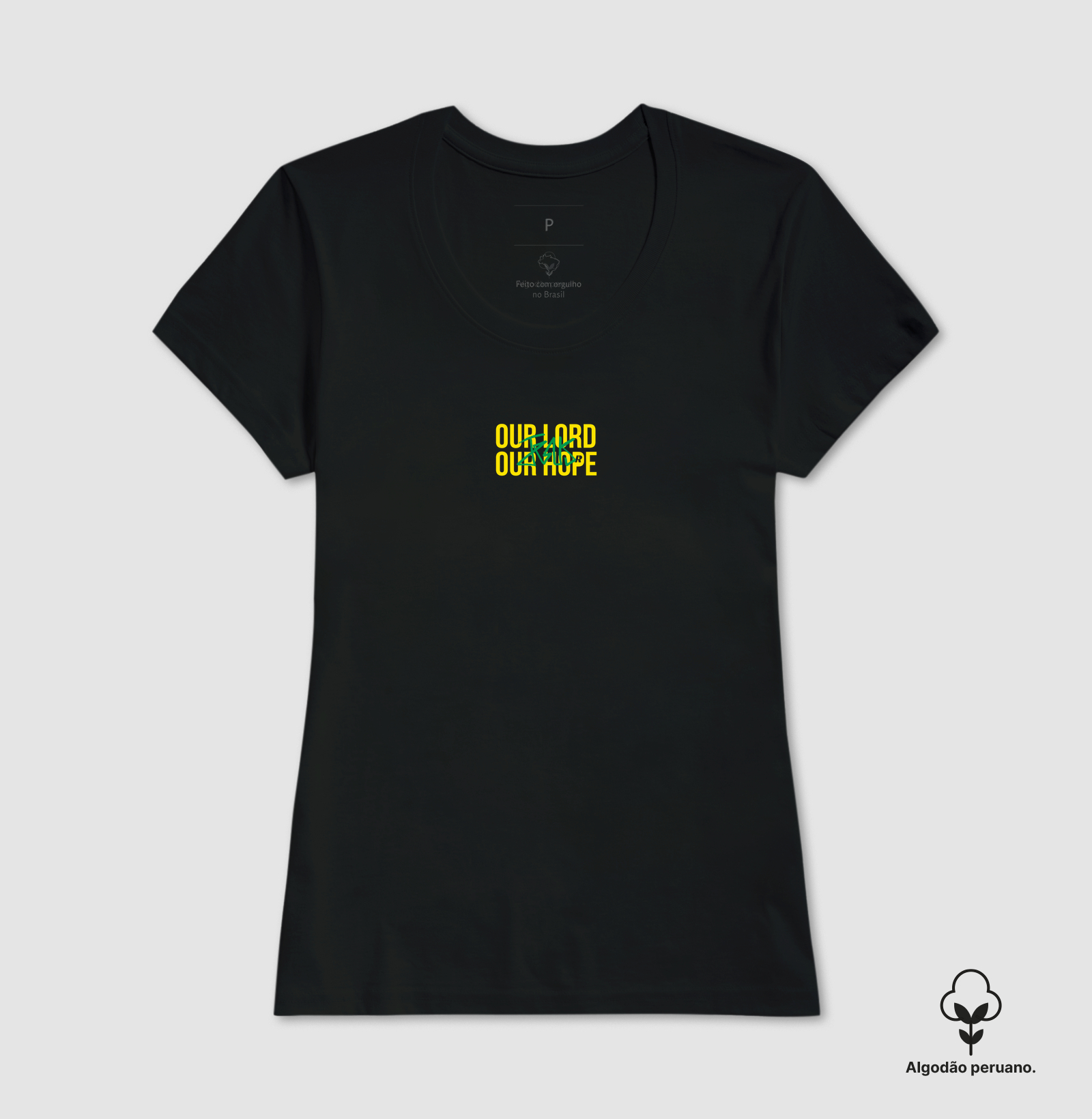 Camiseta OUR LORD (versão 2) - Algodão Peruano - Imagem 5