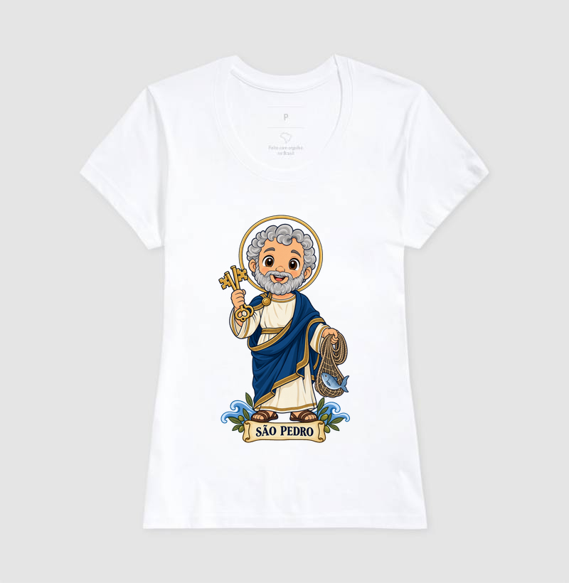 São Pedro estilo chibi - Imagem 5