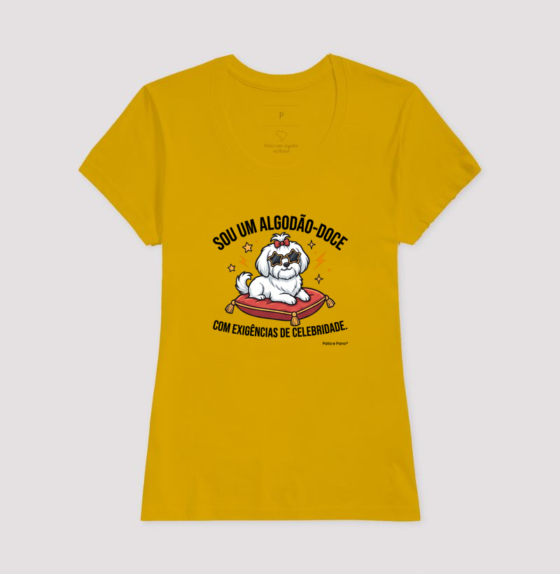 CAMISETA MALTÊS ALGODÃO-DOCE - Imagem 15