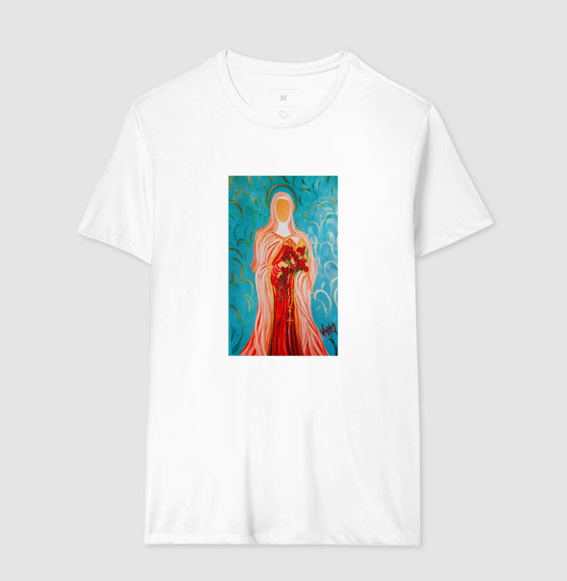 Camiseta Santa Teresinha do Menino Jesus Arte Sacra - Imagem 4