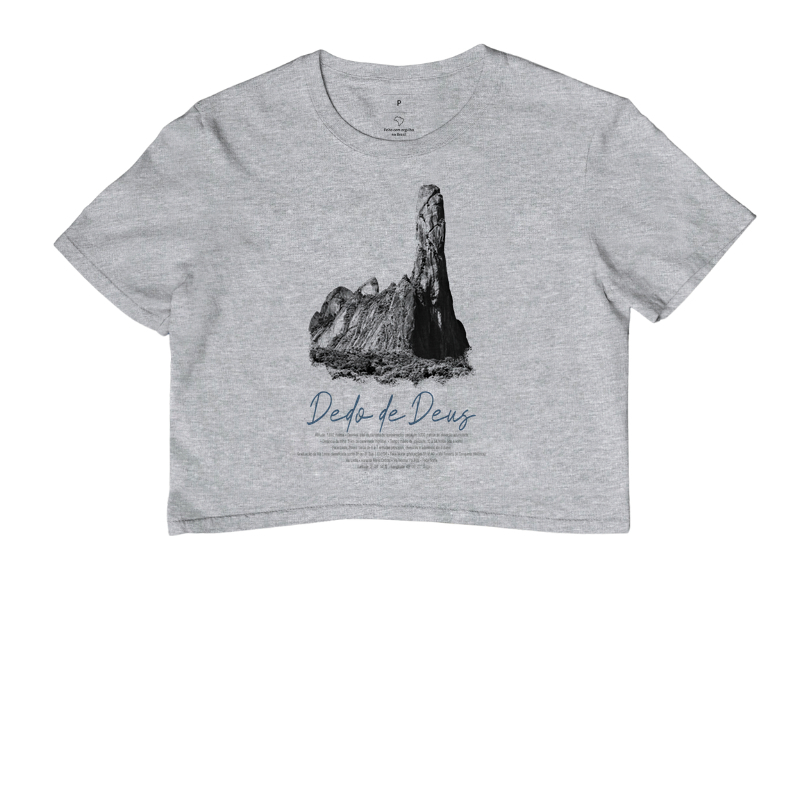 Camiseta Cropped Clássicos do Brasil | Dedo de Deus - Imagem 6