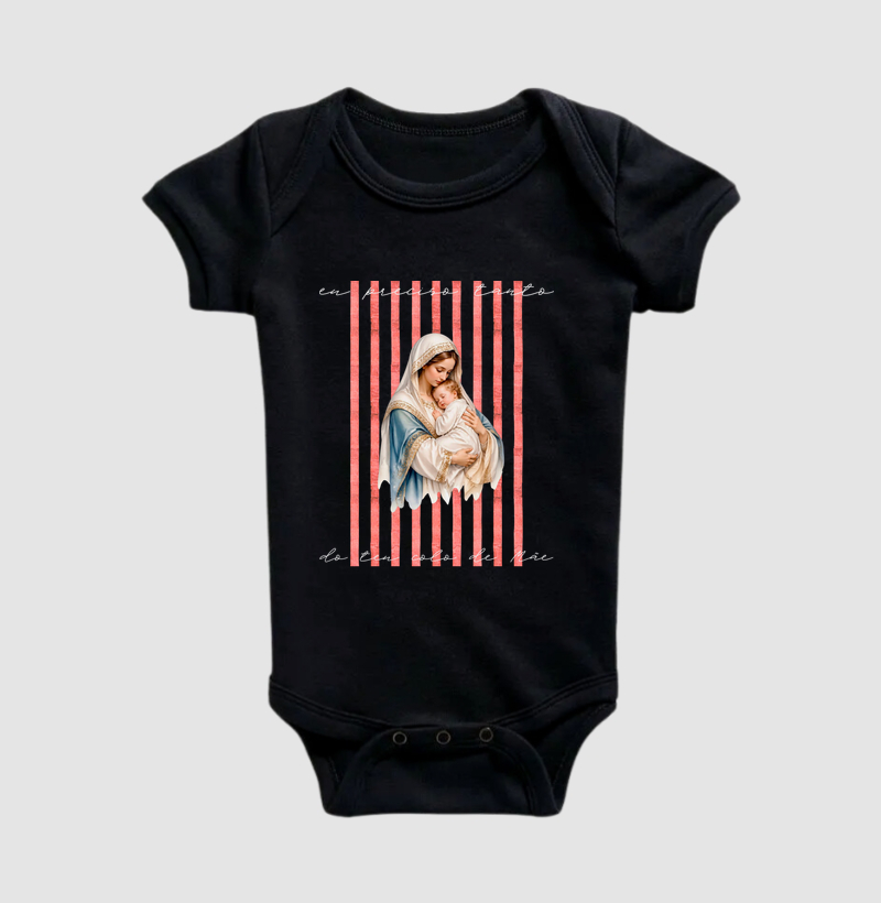 Body Infantil Eu Preciso Tanto do Teu Colo de Mãe - Imagem 2