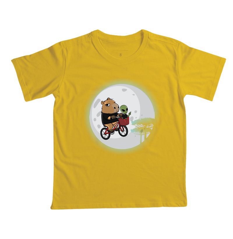 Camiseta Capivara Extraterrestre retro - Imagem 4