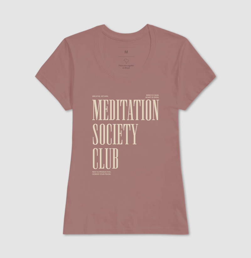 Camiseta - Meditation Society Club - Imagem 19
