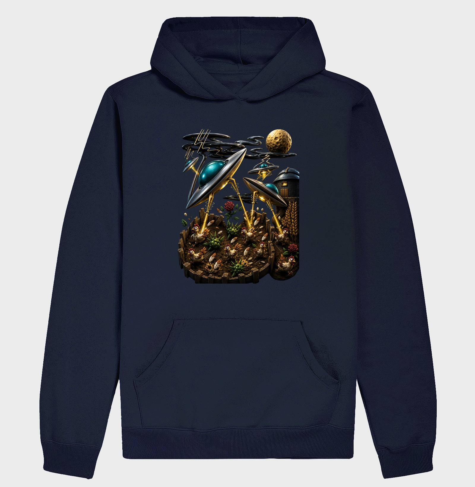 Hoodie Moletom Atack Alien - Imagem 7