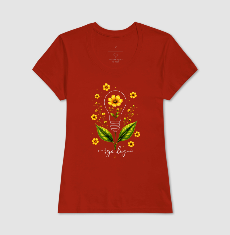 Camiseta Seja Luz - Imagem 11