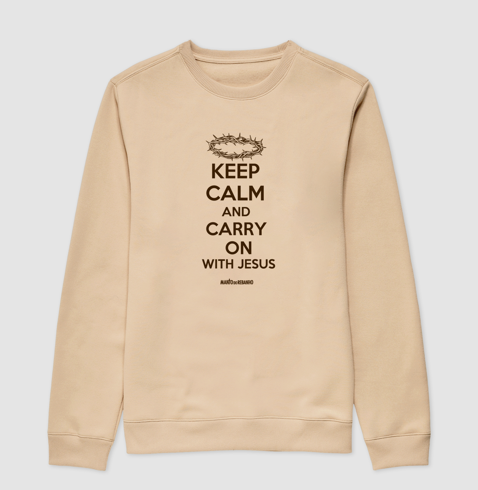 KEEP CALM AND CARRY ON - WITH JESUS - Imagem 3