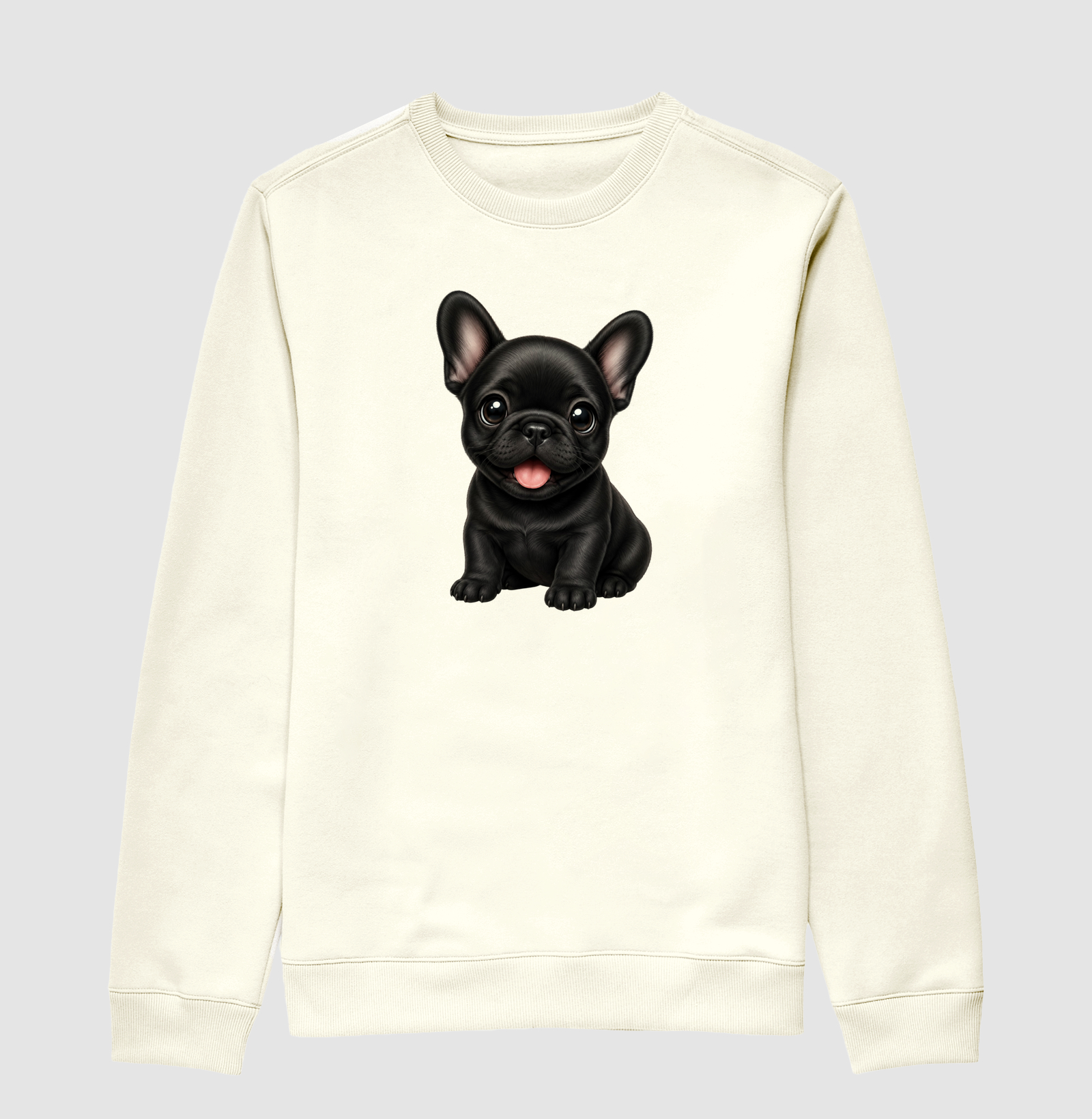 Bulldog (Buldogue) Francês Preto - Desenho Animado - Imagem 2