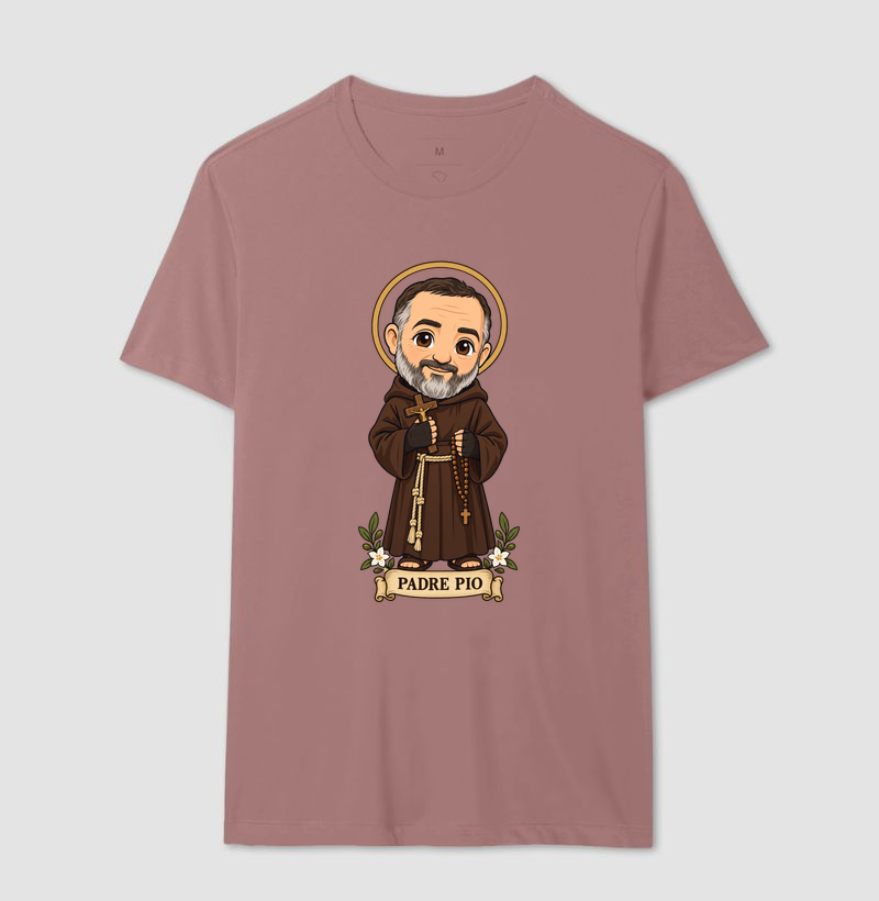 Padre Pio estilo chibi - Imagem 14