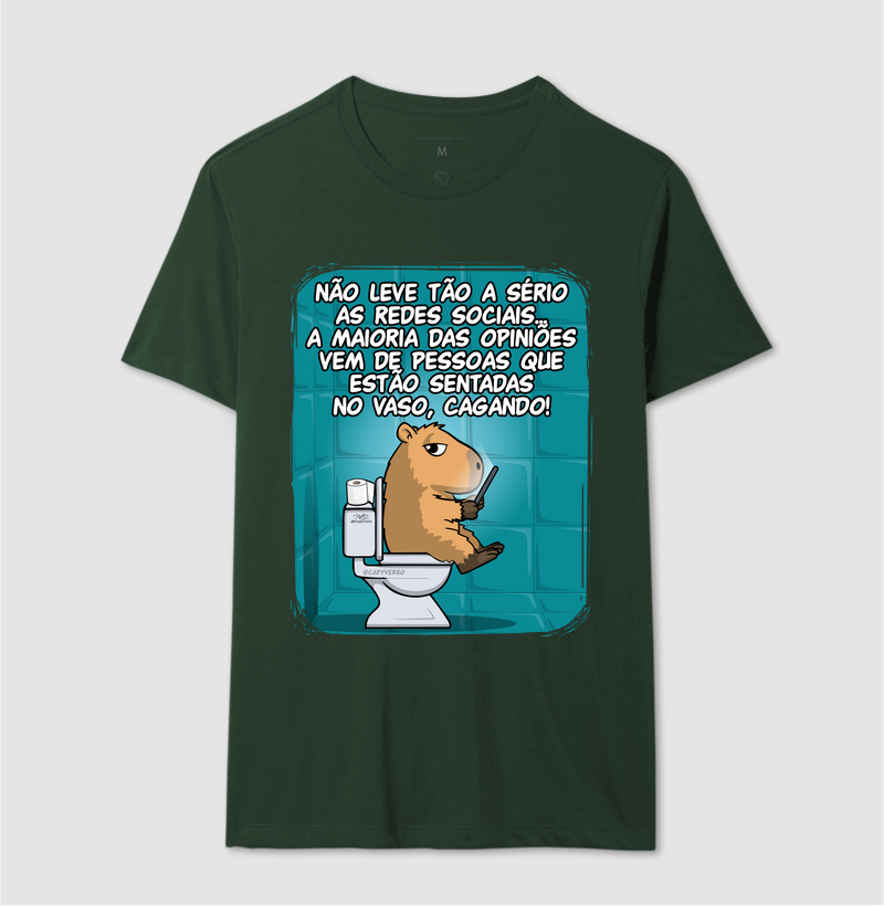 Camiseta Capivara Banheiro - Imagem 12