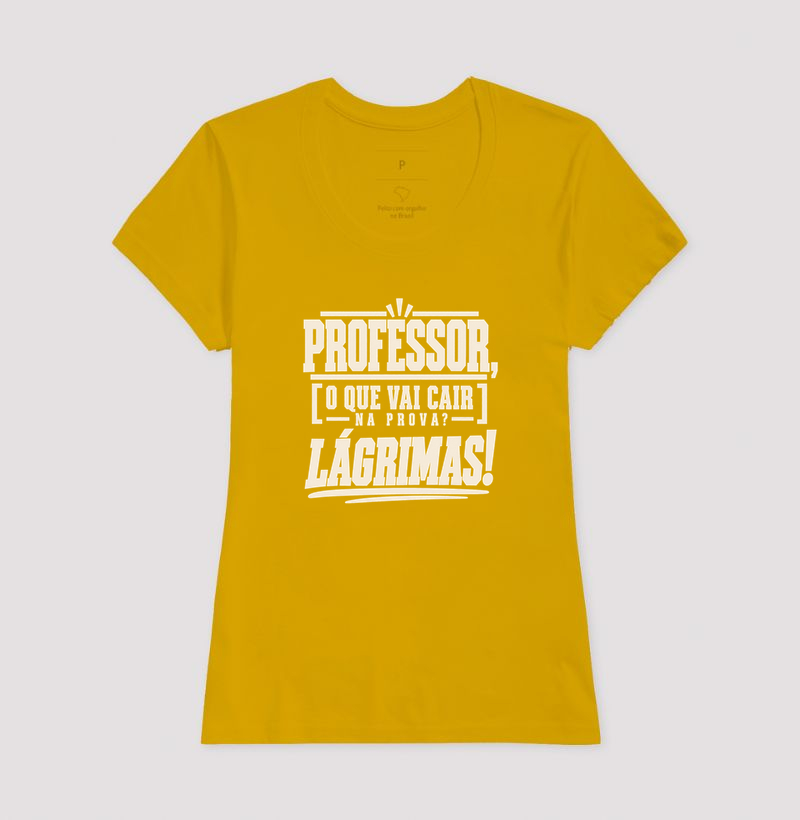 Camiseta Masculina Algodão O Que Vai Cair Na Prova - Imagem 15