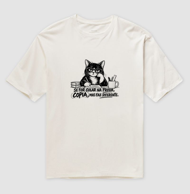Se for colar na prova, copia, mas faz diferente - gato - Imagem 5