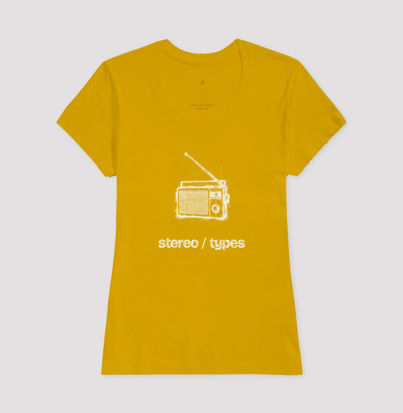 Rádio Portátil · Carvão · Traço Claro · STEREO TYPES - Imagem 11