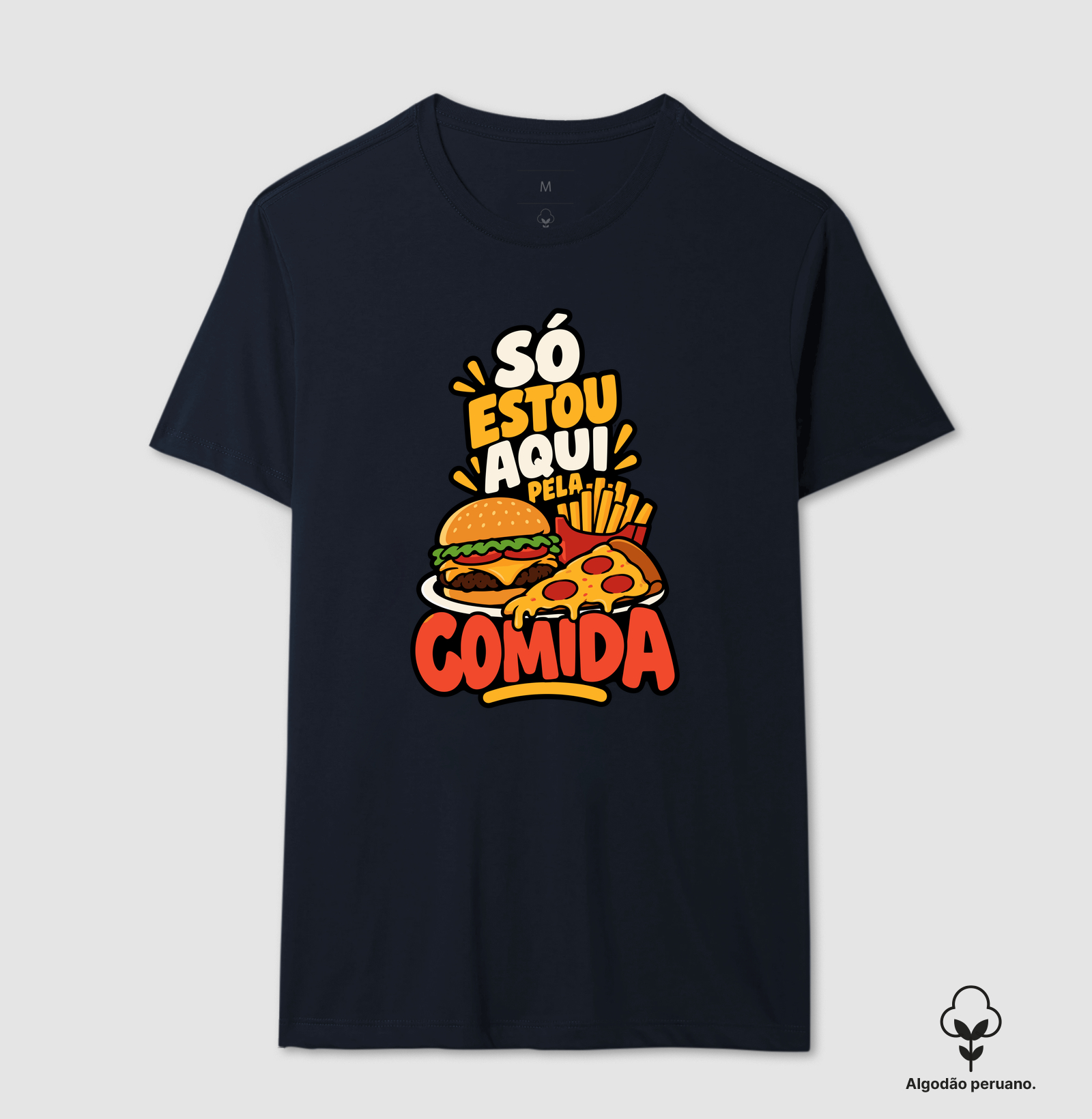 Só Estou Aqui pela Comida – Hambúrguer e Pizza - Imagem 7