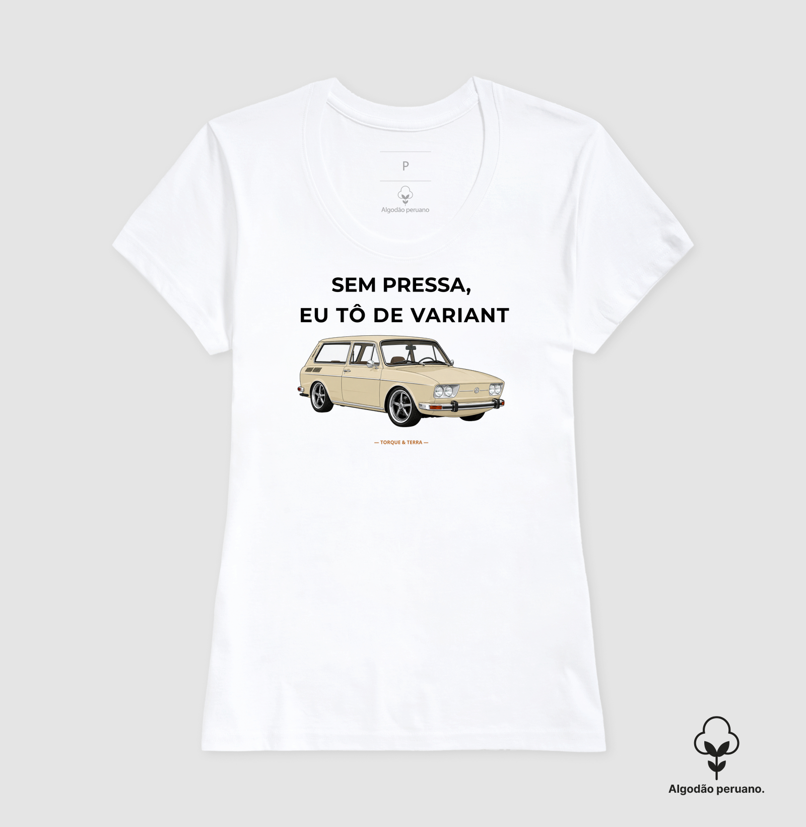 Sem pressa, eu tô de Variant - Bege - Imagem 4