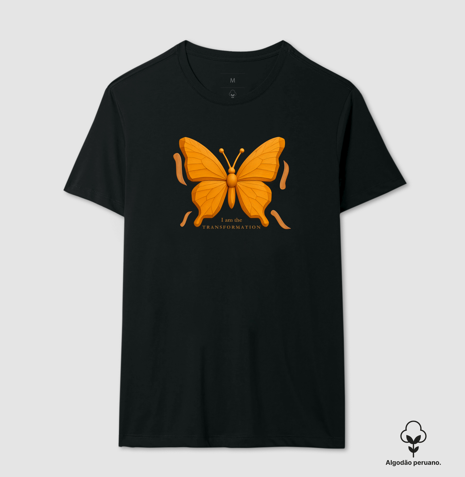 Borboleta Madeira • Transformação (algodão peruano) - Imagem 11
