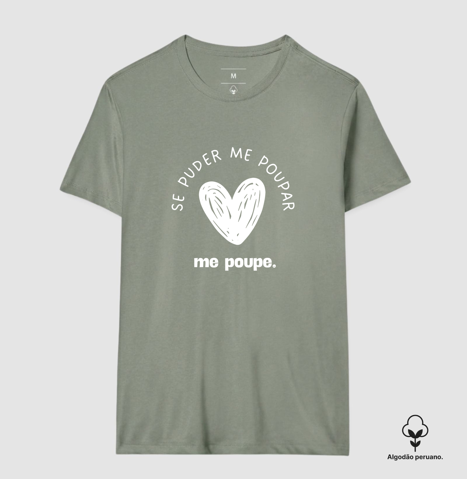 Camiseta | Se puder me poupar, me poupe. - Imagem 2