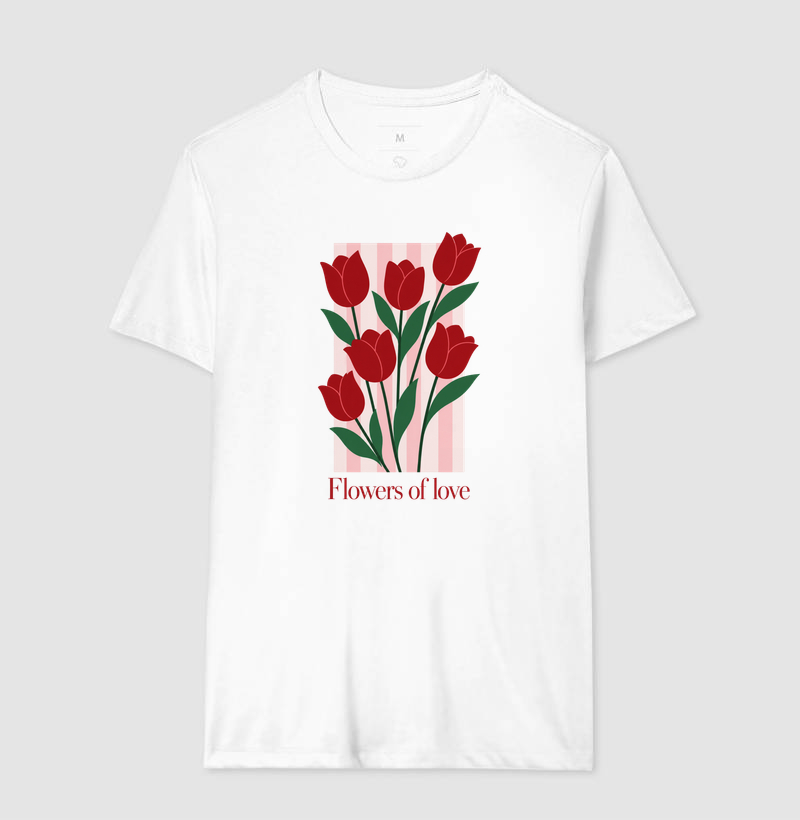 Camiseta Flowers of love - Imagem 4