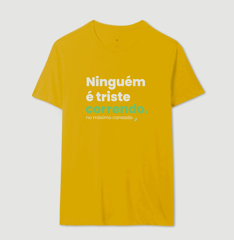 Camiseta Corrida - Ninguém É Triste Correndo - Imagem 14